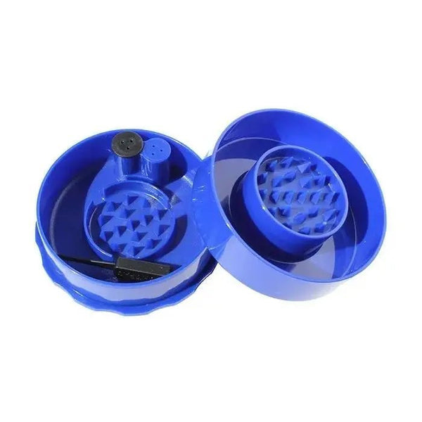 GrinderVac Smell-Proof & Airtight Grinder Dark Blue