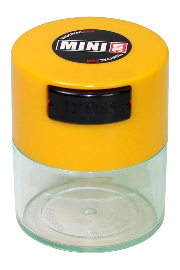 Minivac Airtight Container 0.12L - Clear Yellow