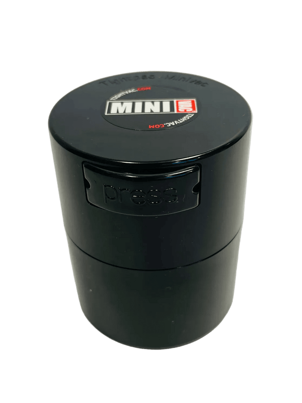 Minivac Airtight Container 0.12L - Solid Black