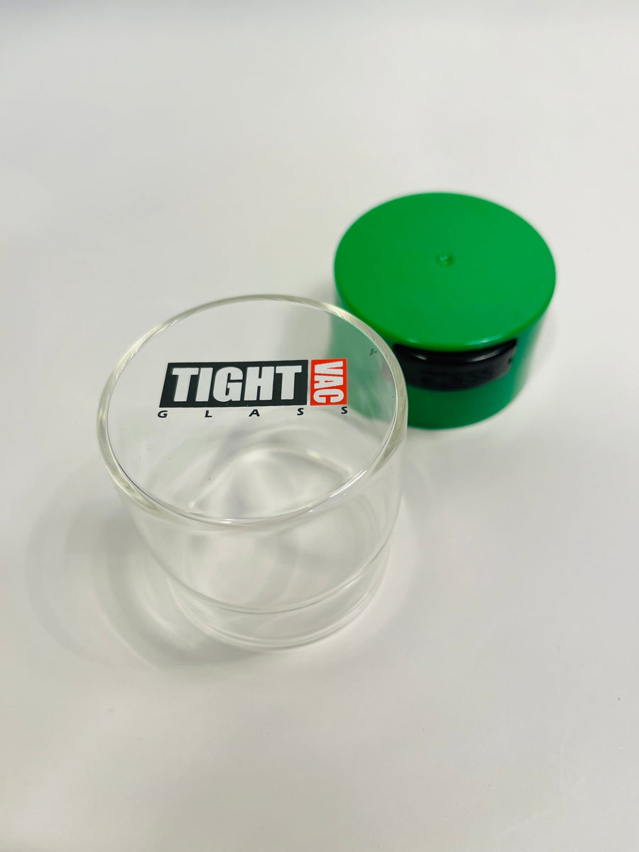 Minivac Glass Airtight Container 0.12L - TightVac Europe - Airtight Food Storage Containers