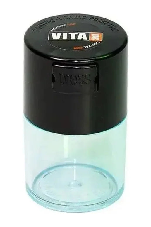 Vitavac Airtight Container 0.06L - Clear Black