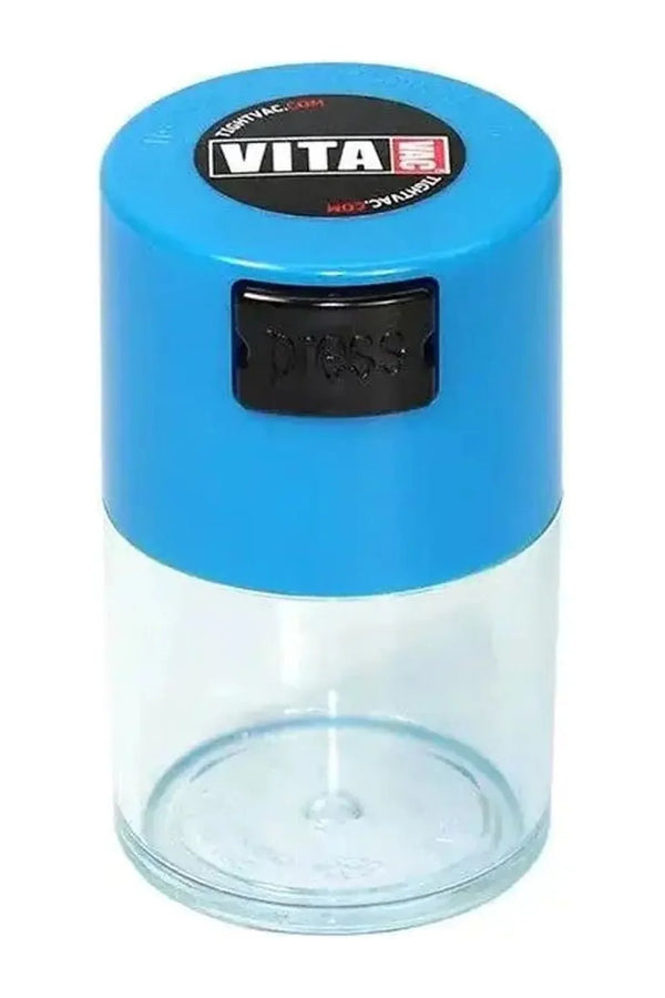 Vitavac Airtight Container 0.06L - Clear Light Blue