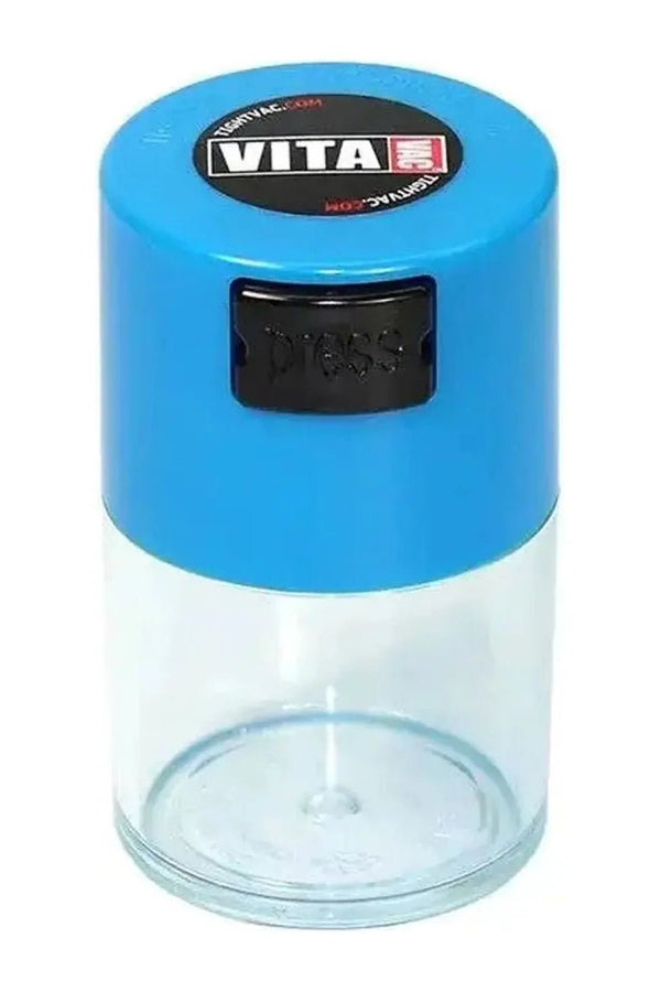 Vitavac Airtight Container 0.06L - Clear Light Blue