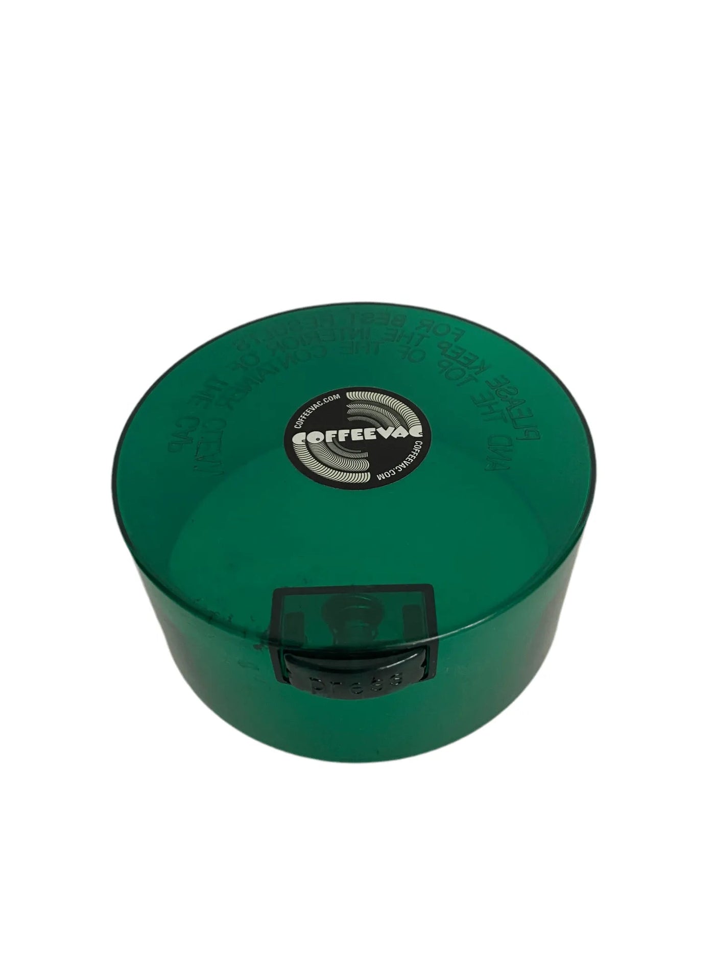 2.35 L Green Tint Cap - TightVac Europe - Airtight Food Storage Containers