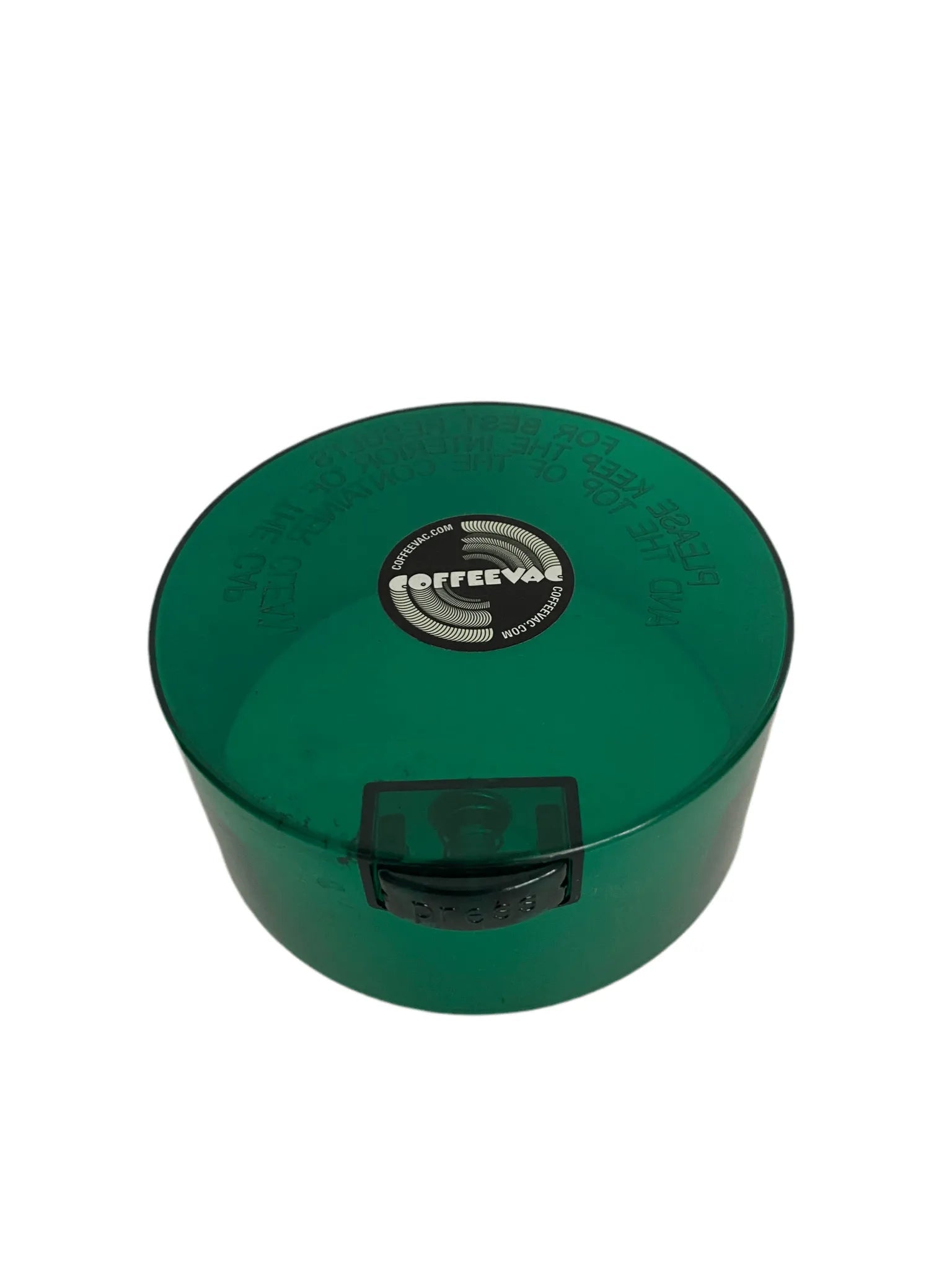2.35 L Green Tint Cap - TightVac Europe - Airtight Food Storage Containers