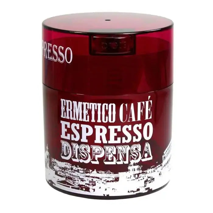 Coffeevac Sempre Fresco 0.8 liter / 250g / Clear / Red Tint Roma - TightVac Europe - The eassiest storage solutions