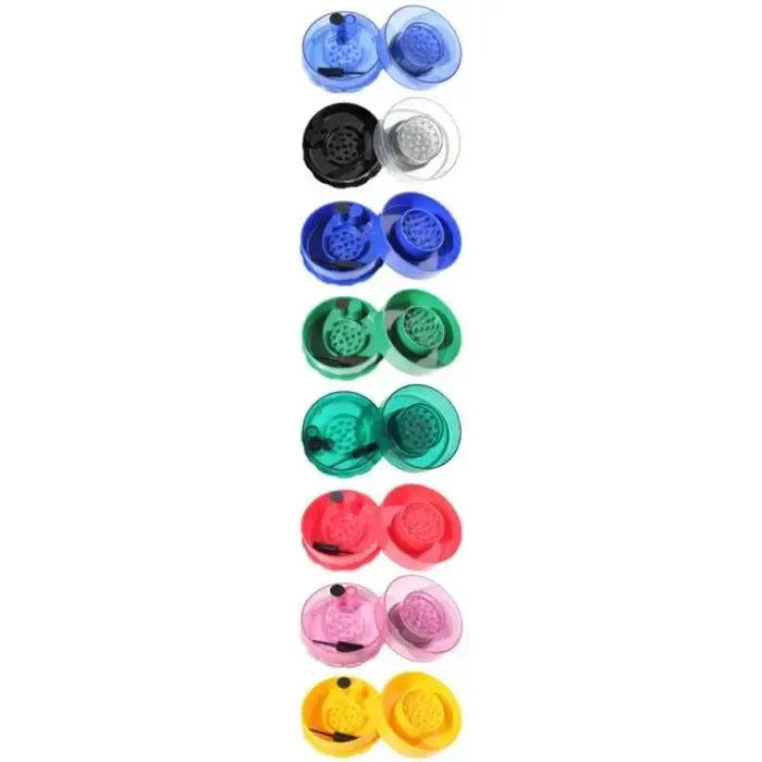 GrinderVac 0,07 liter / 10g / Mix Colours (8 pcs) - TightVac Europe - The eassiest storage solutions