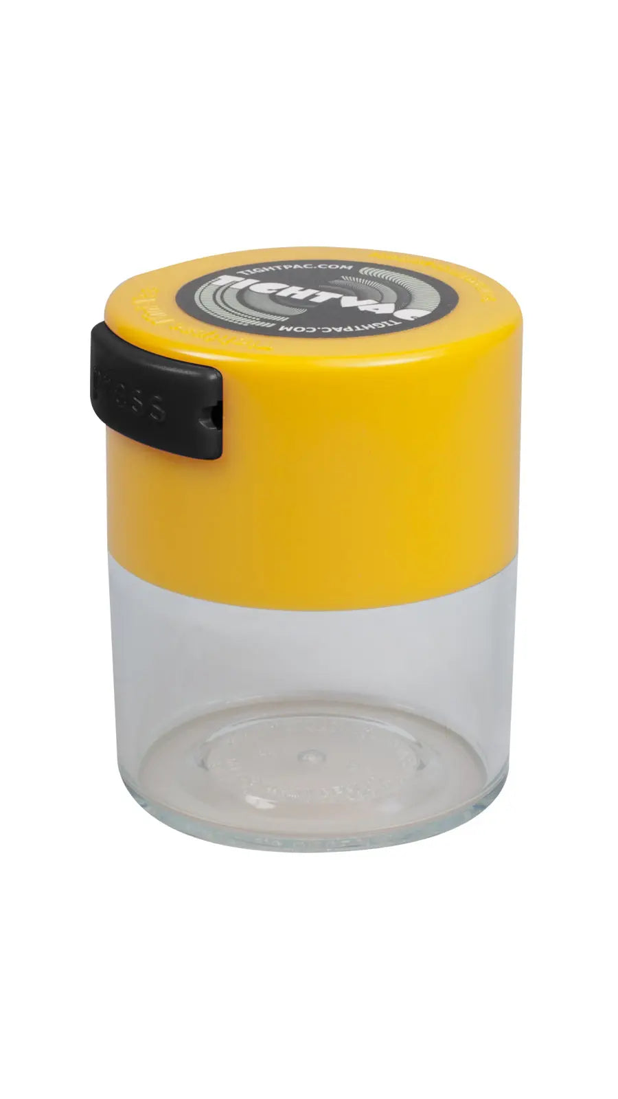 Minivac 0,12 liter / 40g / Clear / Yellow TightVac Europe