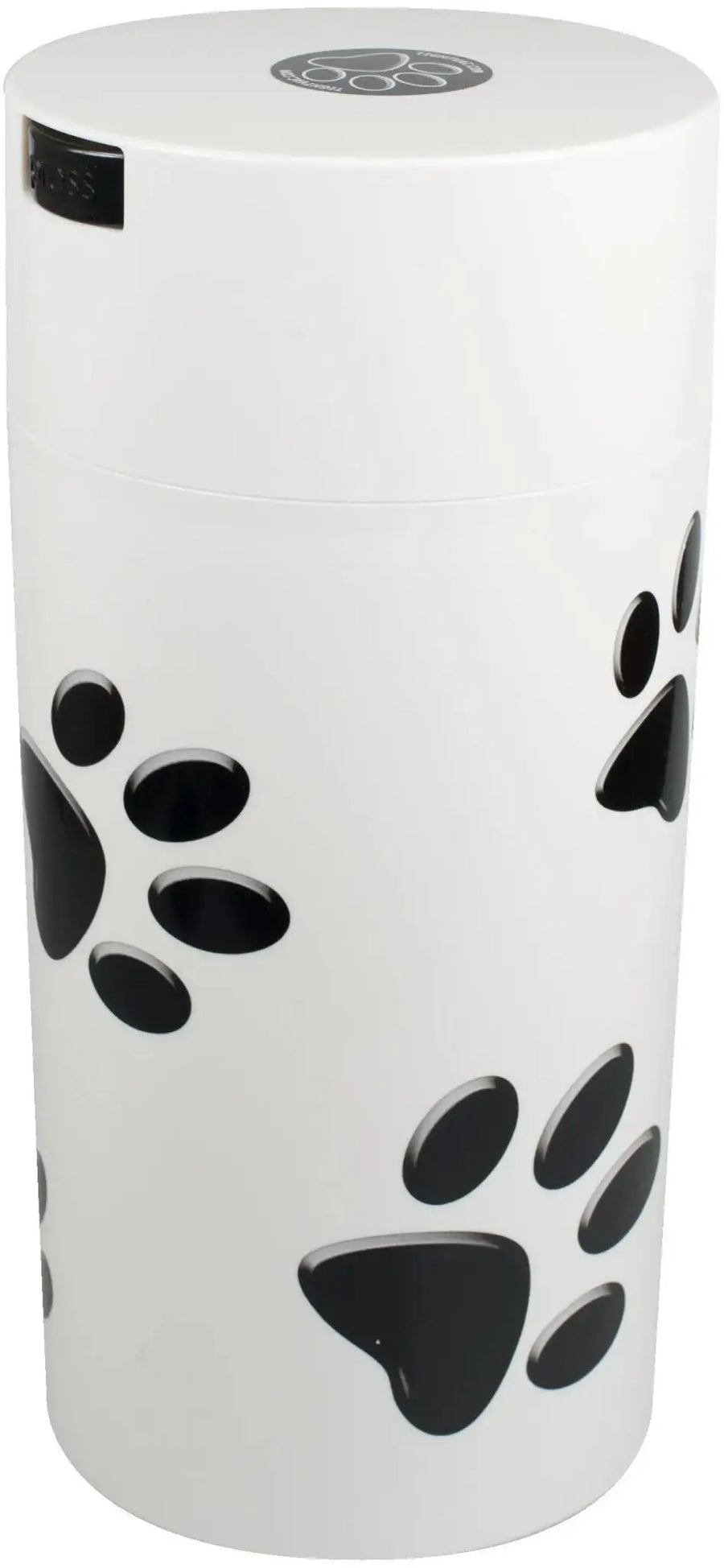 Tightvac PAWVAC 2,35 liter / 680g / Solid / Black Paws / White - TightVac Europe - The eassiest storage solutions