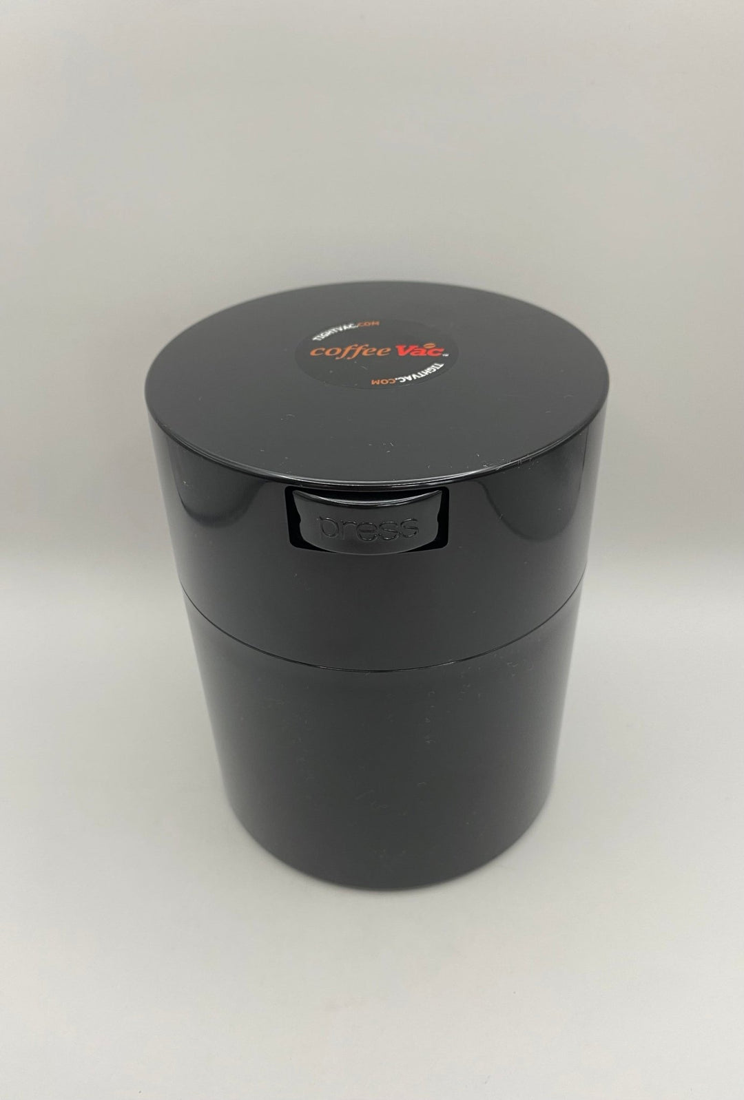 Coffeevac 0.8 liter / 250g / Solid / Black - TightVac Europe - The eassiest storage solutions