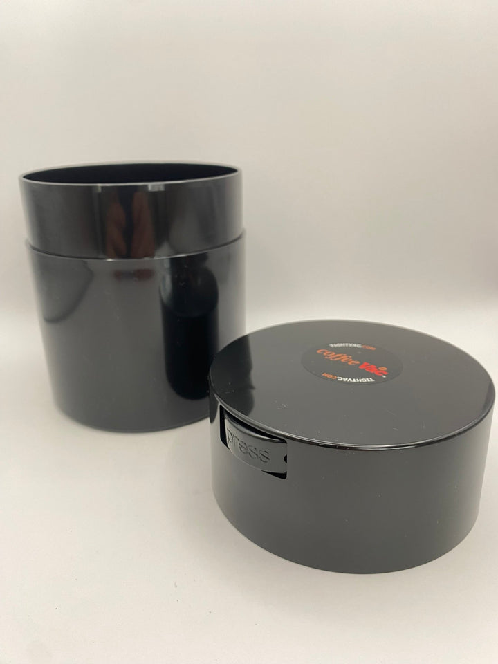 Coffeevac 0.8 liter / 250g / Solid / Black - TightVac Europe - The eassiest storage solutions