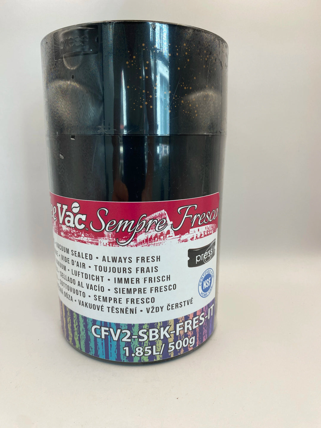 CoffeeVac 1.85L Airtight Coffee Container - TightVac Europe - The eassiest storage solutions