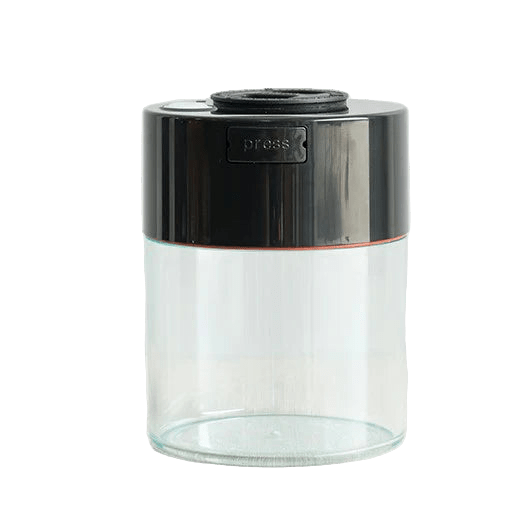 CoffeeVac 3 - in - 1 Pump Vacuum Container / 0.8L / Clear Black - TightVac Europe - The eassiest storage solutions