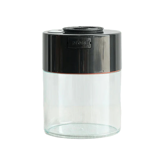 CoffeeVac 3 - in - 1 Pump Vacuum Container / 0.8L / Clear Black - TightVac Europe - The eassiest storage solutions