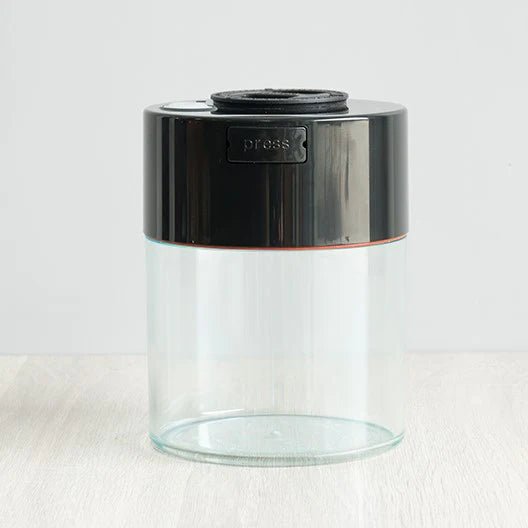 CoffeeVac 3 - in - 1 Pump Vacuum Container / 0.8L / Clear Black - TightVac Europe - The eassiest storage solutions