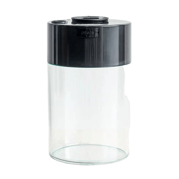 CoffeeVac 3-in-1 Pump Vacuum Container 1.85L Clear Black