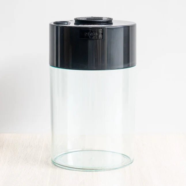 CoffeeVac 3 - in - 1 Pump Vacuum Container / 1.85L / Clear Black - TightVac Europe - The eassiest storage solutions