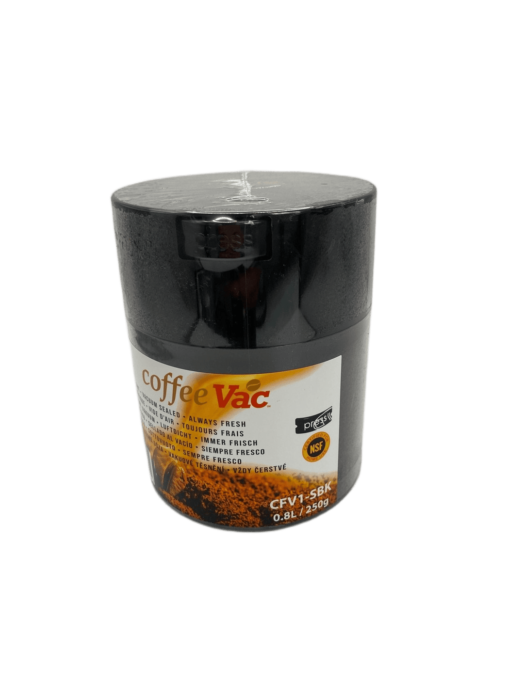 Coffeevac Airtight Coffee Container 0.8L - TightVac Europe - Airtight Food Storage Containers