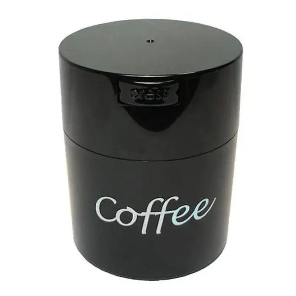 Coffeevac Airtight Coffee Container 0.8L Solid Black - Coffee