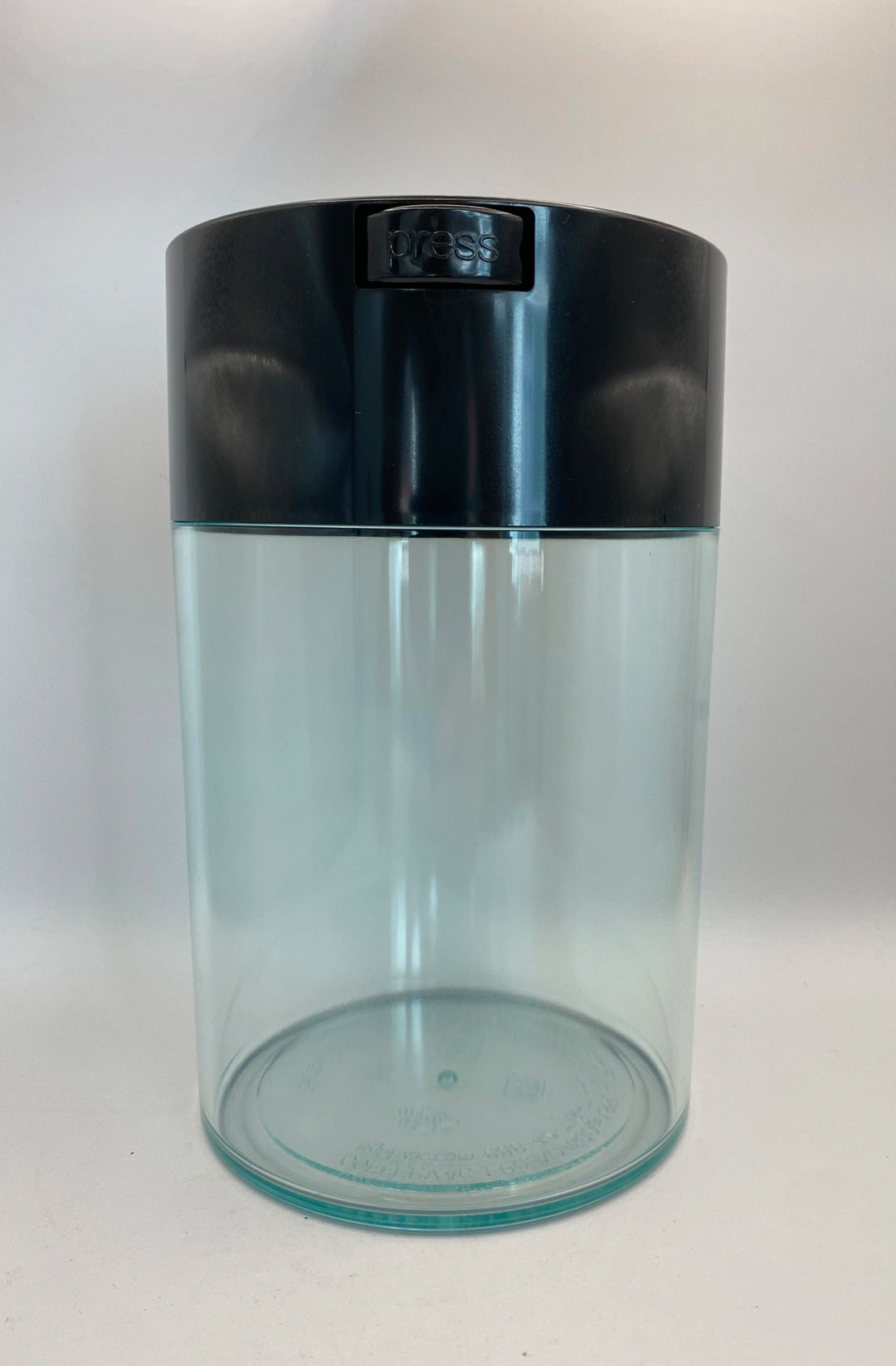 Coffeevac Airtight Coffee Container / 1.85L / 500g / Clear / Black - TightVac Europe - The eassiest storage solutions