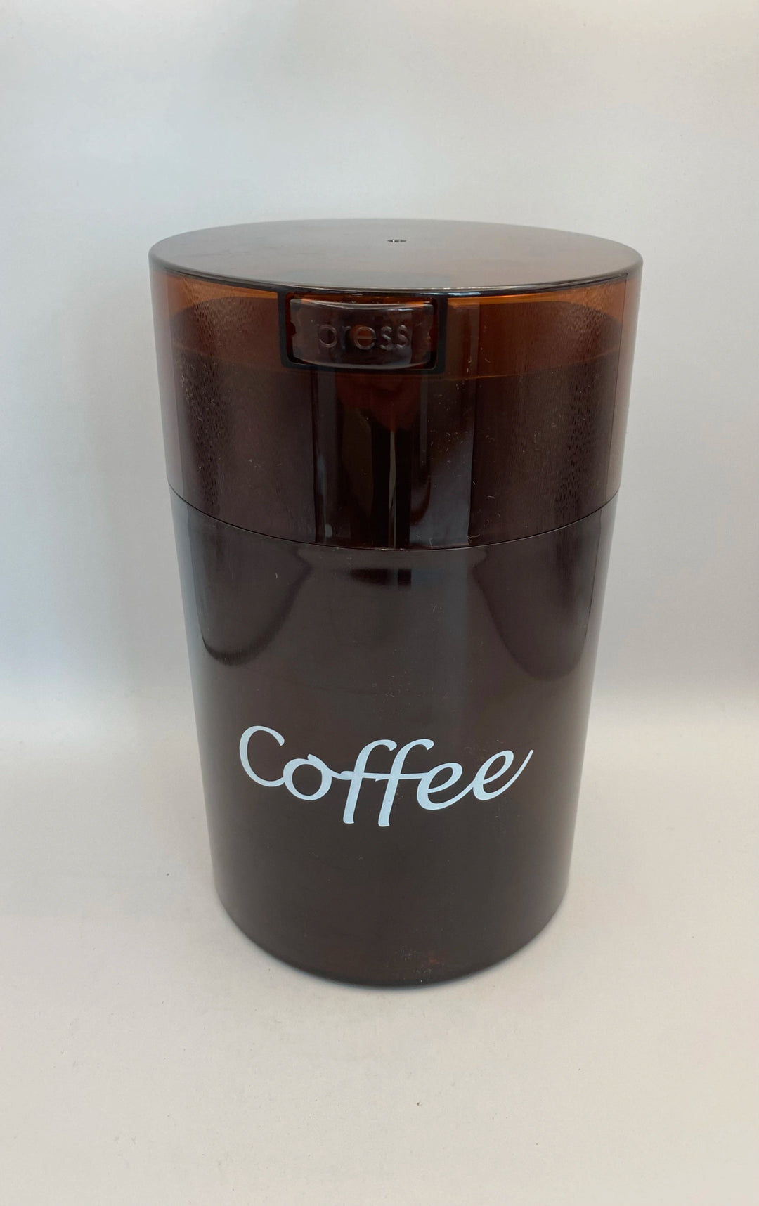 Coffeevac Airtight Coffee Container / 1.85L/ 500g / Clear / Coffee Tint - TightVac Europe - The eassiest storage solutions