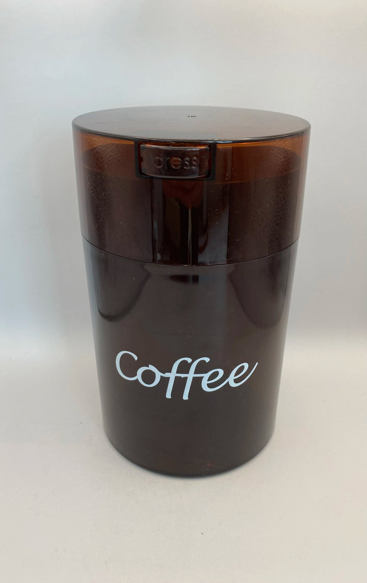 Coffeevac Airtight Coffee Container / 1.85L/ 500g / Clear / Coffee Tint - TightVac Europe - The eassiest storage solutions