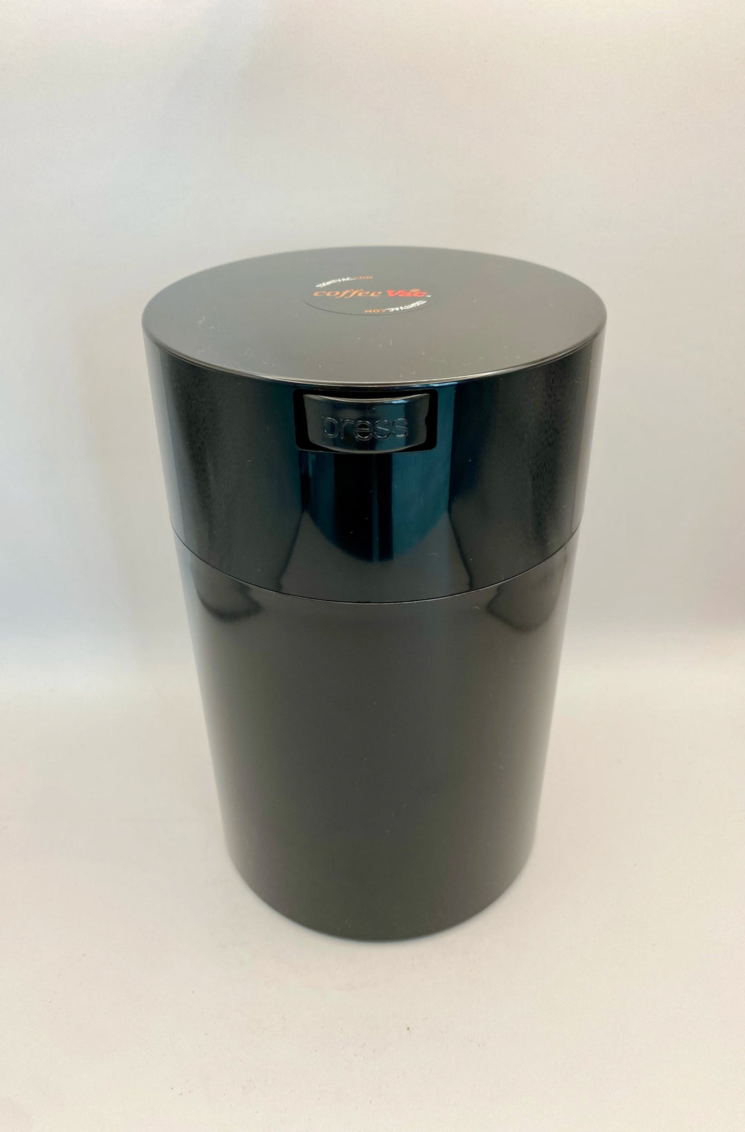 Coffeevac Airtight Coffee Container / 1.85L / 500g / Solid / Black - TightVac Europe - The eassiest storage solutions