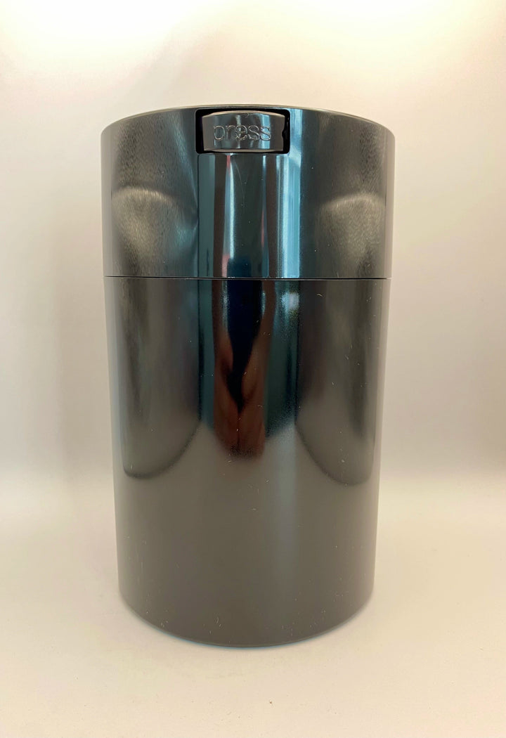 Coffeevac Airtight Coffee Container / 1.85L / 500g / Solid / Black - TightVac Europe - The eassiest storage solutions