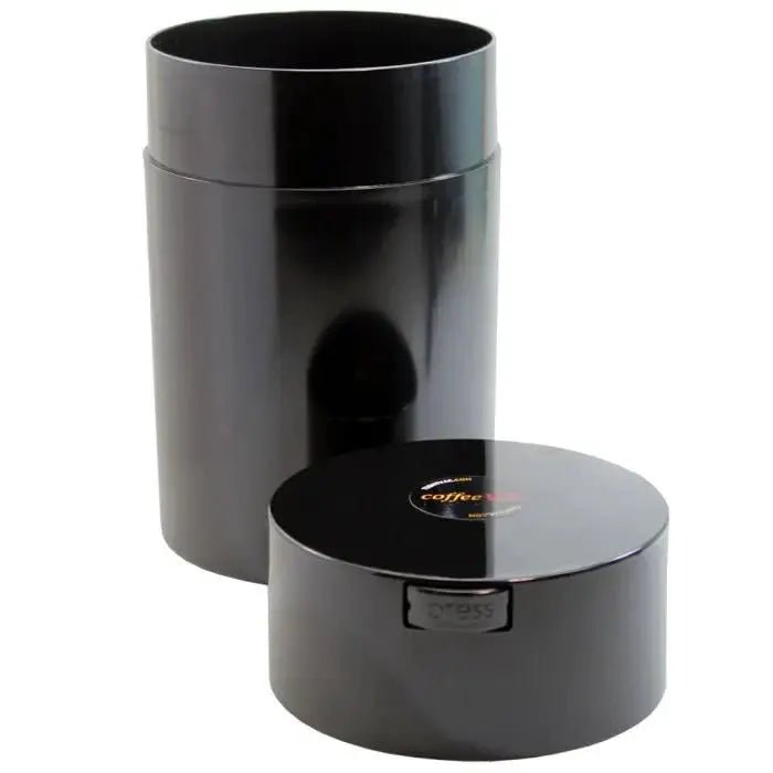 Coffeevac Airtight Coffee Container / 1.85L / 500g / Solid / Black - TightVac Europe - The eassiest storage solutions