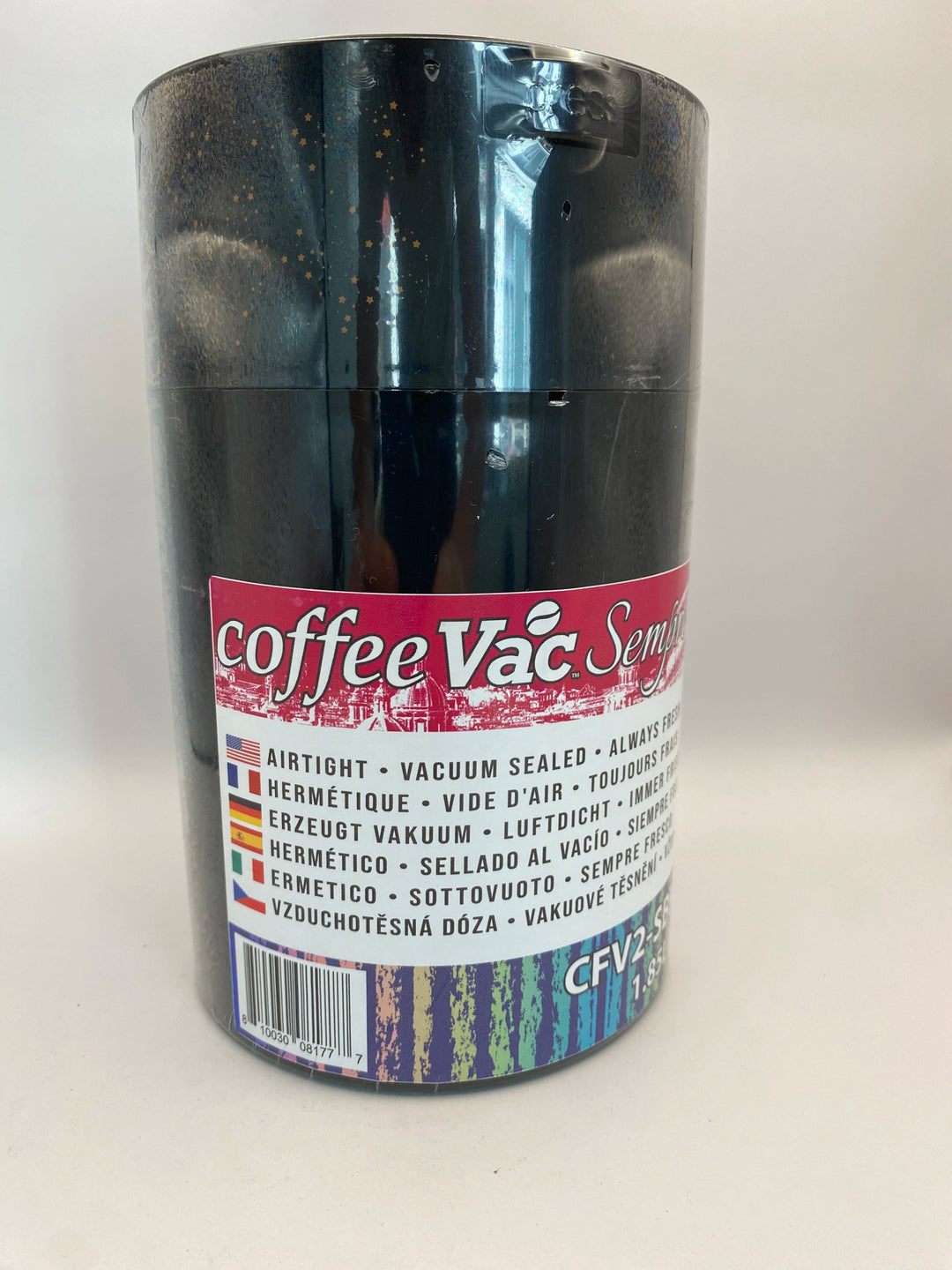 Coffeevac Airtight Coffee Container 1.85L / 500g / Solid / Fresco - TightVac Europe - The eassiest storage solutions