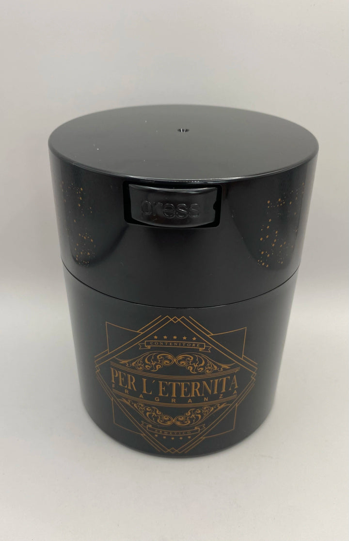 Coffeevac Sempre Fresco 0.8 liter / 250g / Solid / Black / L'Eternita - TightVac Europe - The eassiest storage solutions