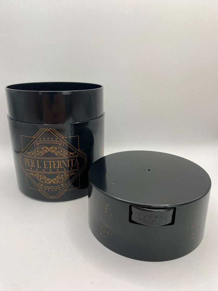 Coffeevac Sempre Fresco 0.8 liter / 250g / Solid / Black / L'Eternita - TightVac Europe - The eassiest storage solutions