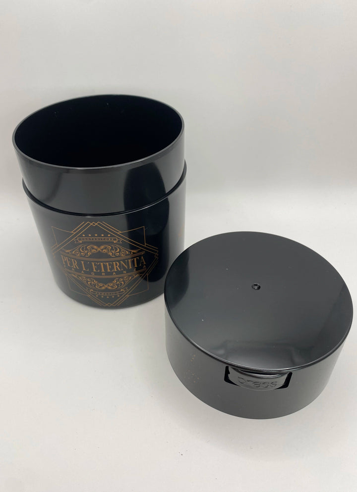 Coffeevac Sempre Fresco 0.8 liter / 250g / Solid / Black / L'Eternita - TightVac Europe - The eassiest storage solutions