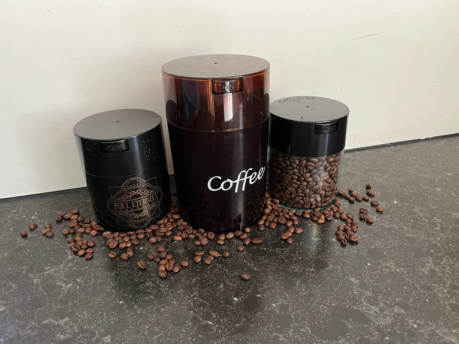 Coffeevac V Airtight Coffee Container 0.8L - TightVac Europe - Airtight Food Storage Containers