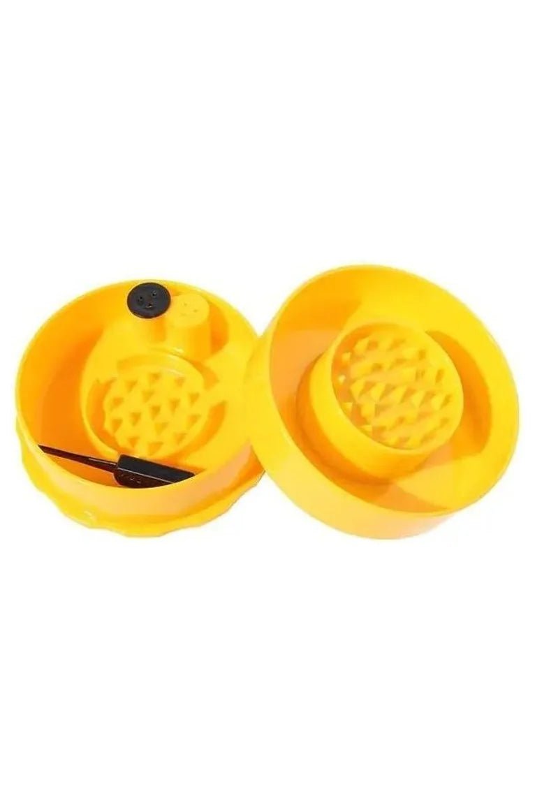 GrinderVac Smell-Proof & Airtight Grinder - TightVac Europe - Airtight Food Storage Containers