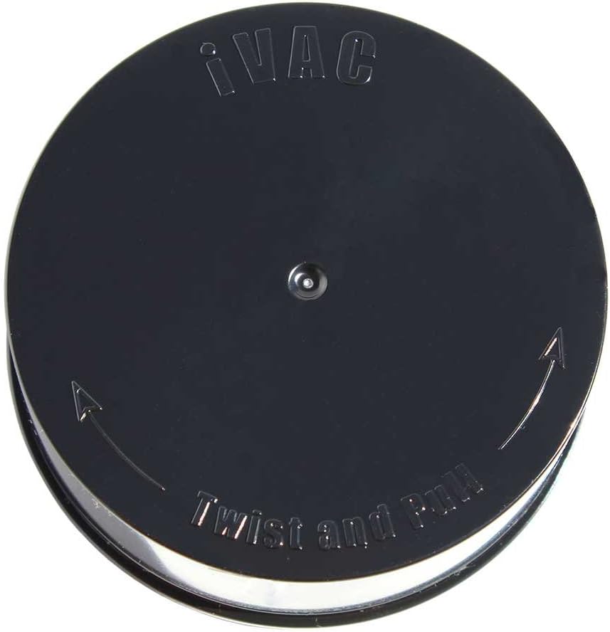 Ivac Smell - Proof Container / 0,06L / 5g / Black - TightVac Europe - Airtight Food Storage Containers