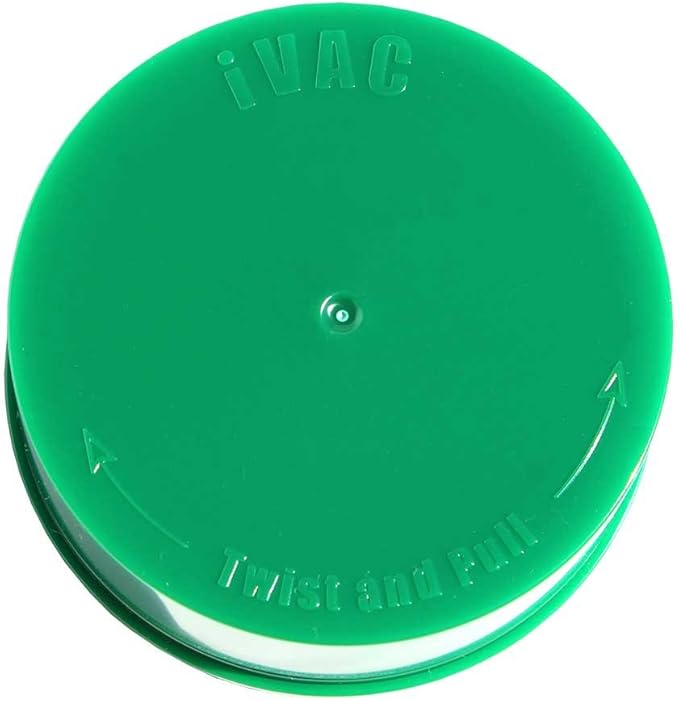 Ivac Smell - Récipient Proof / 0,06L / 5g / Vert Foncé - TightVac Europe - Conteneurs hermétiques pour le stockage des aliments