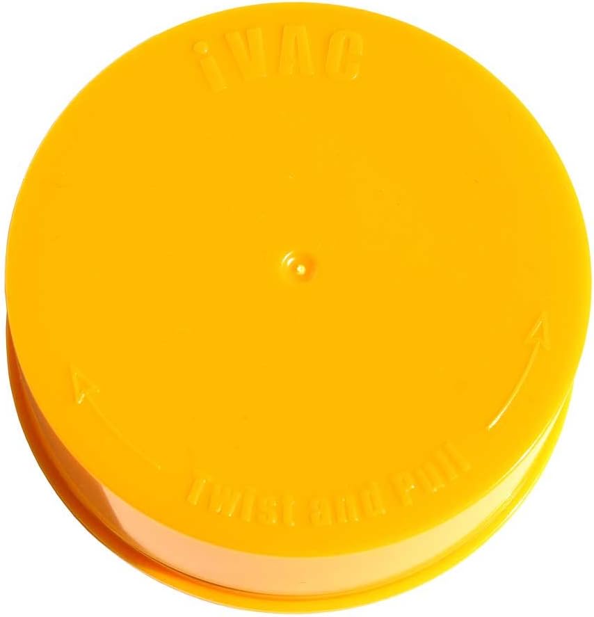 Ivac Smell - Proof Container / 0,06L / 5g / Gelb - TightVac Europa – Luftdichte Frischhaltedosen