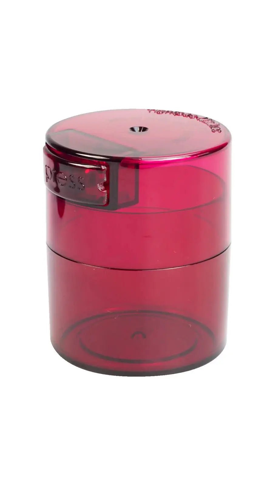 Minivac 0,12 liter / 40g / Clear / Red Tint - TightVac Europe - The eassiest storage solutions