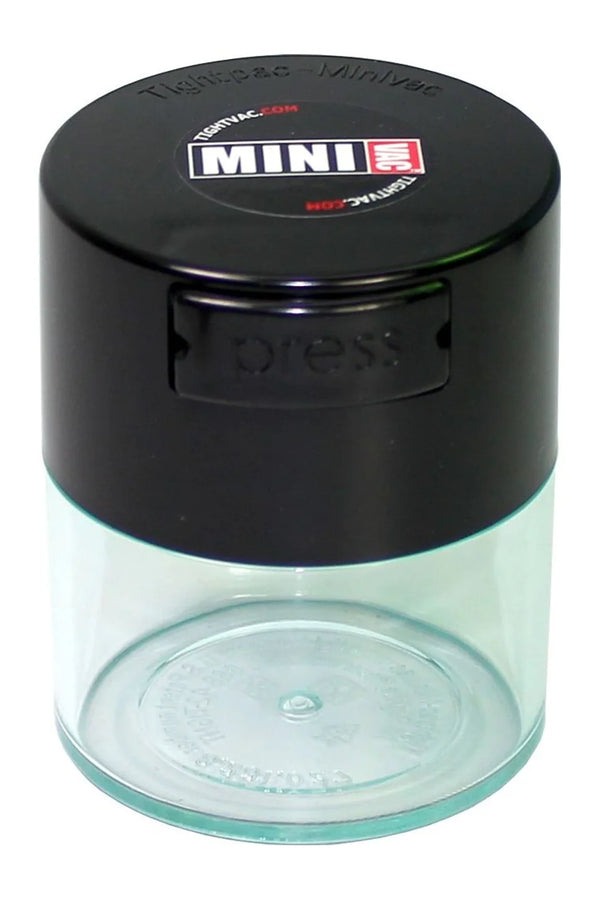 Minivac Airtight Container 0.12L - Clear Black