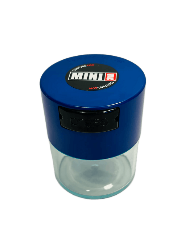 Minivac Airtight Container 0.12L Clear Dark Blue