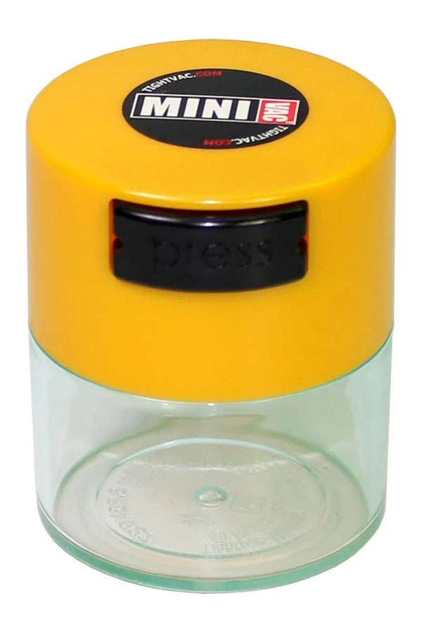 Minivac Airtight Container 0.12L - Clear Yellow