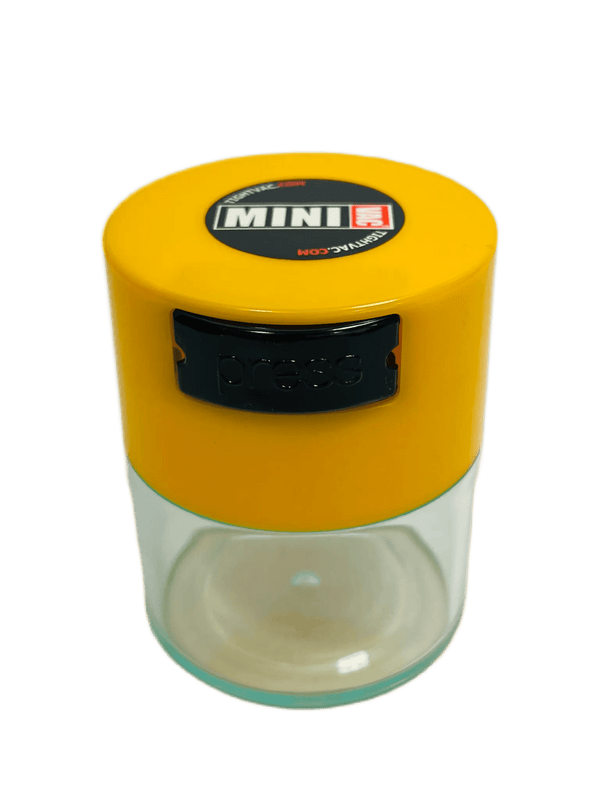 Minivac Airtight Container 0.12L - Clear Yellow