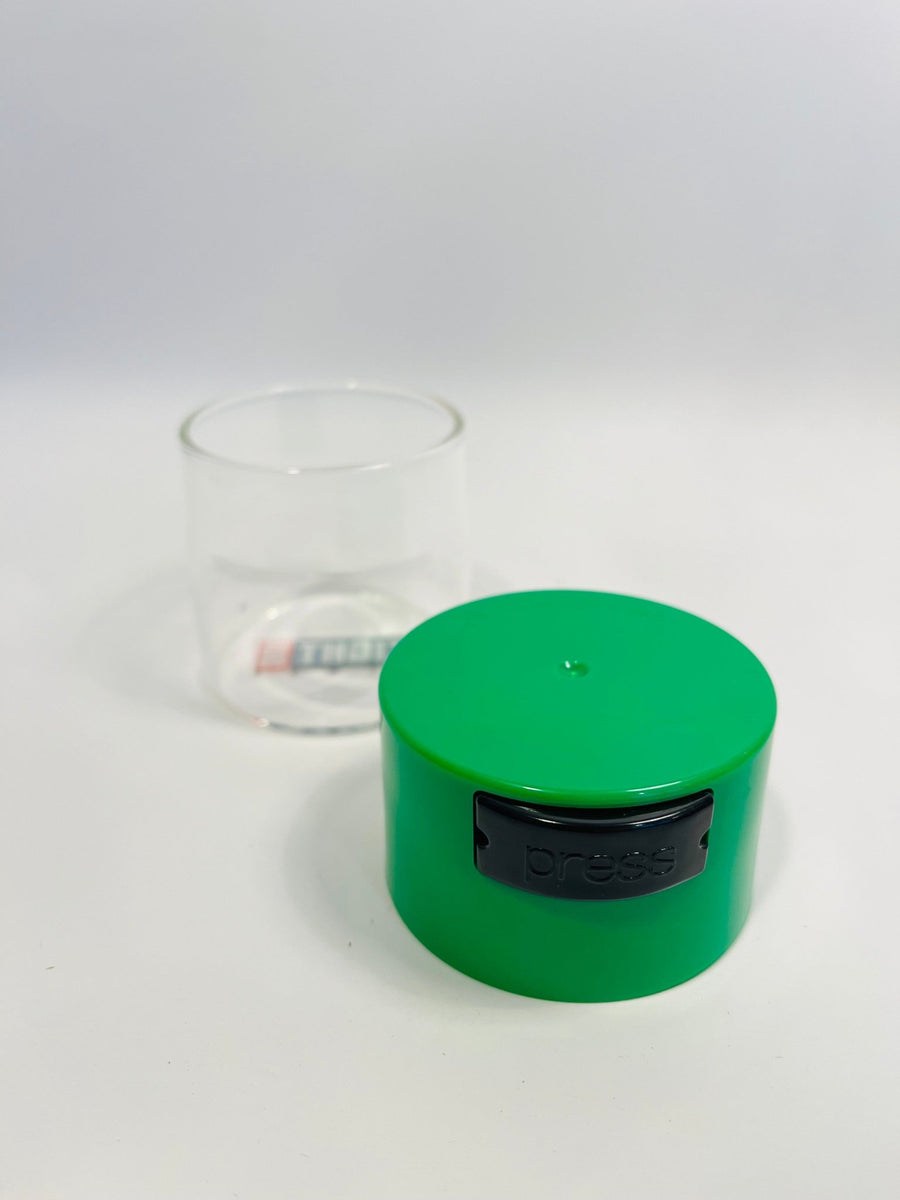Minivac Glass Airtight Container 0.12L - TightVac Europe - Airtight Food Storage Containers