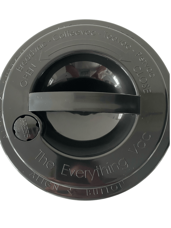 Replacement cap for BreadVac 10L in Black - TightVac Europe - The eassiest storage solutions