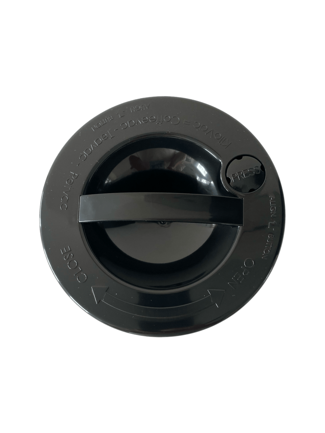 Replacement cap for KiloVac 3,8L / Black - TightVac Europe - The eassiest storage solutions