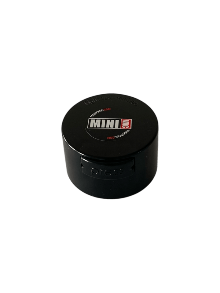 Replacement Cap for Minivac 0,12L / Black - TightVac Europe - The eassiest storage solutions