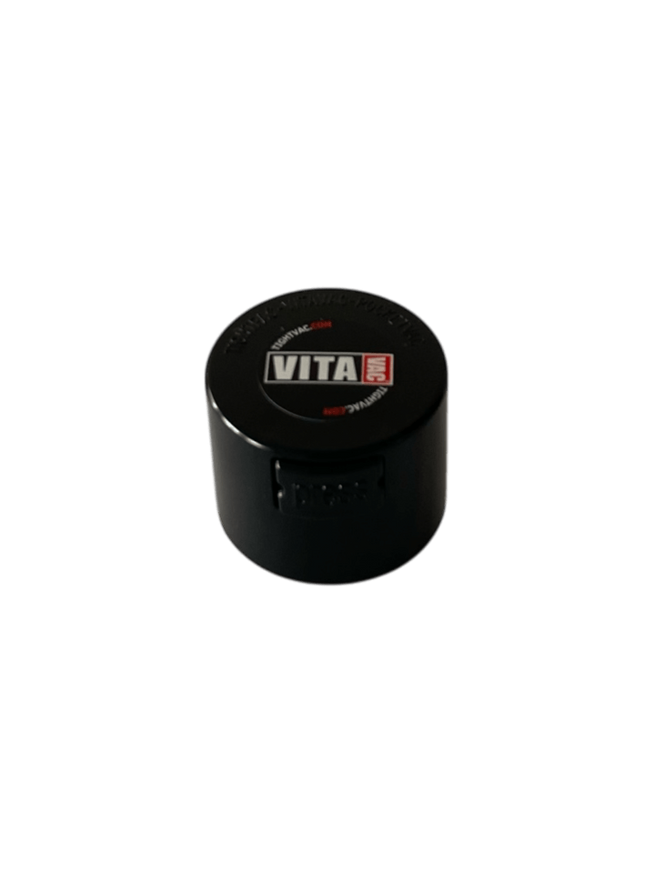 Replacement Caps for VitaVac 0,06L / Black - TightVac Europe - The eassiest storage solutions