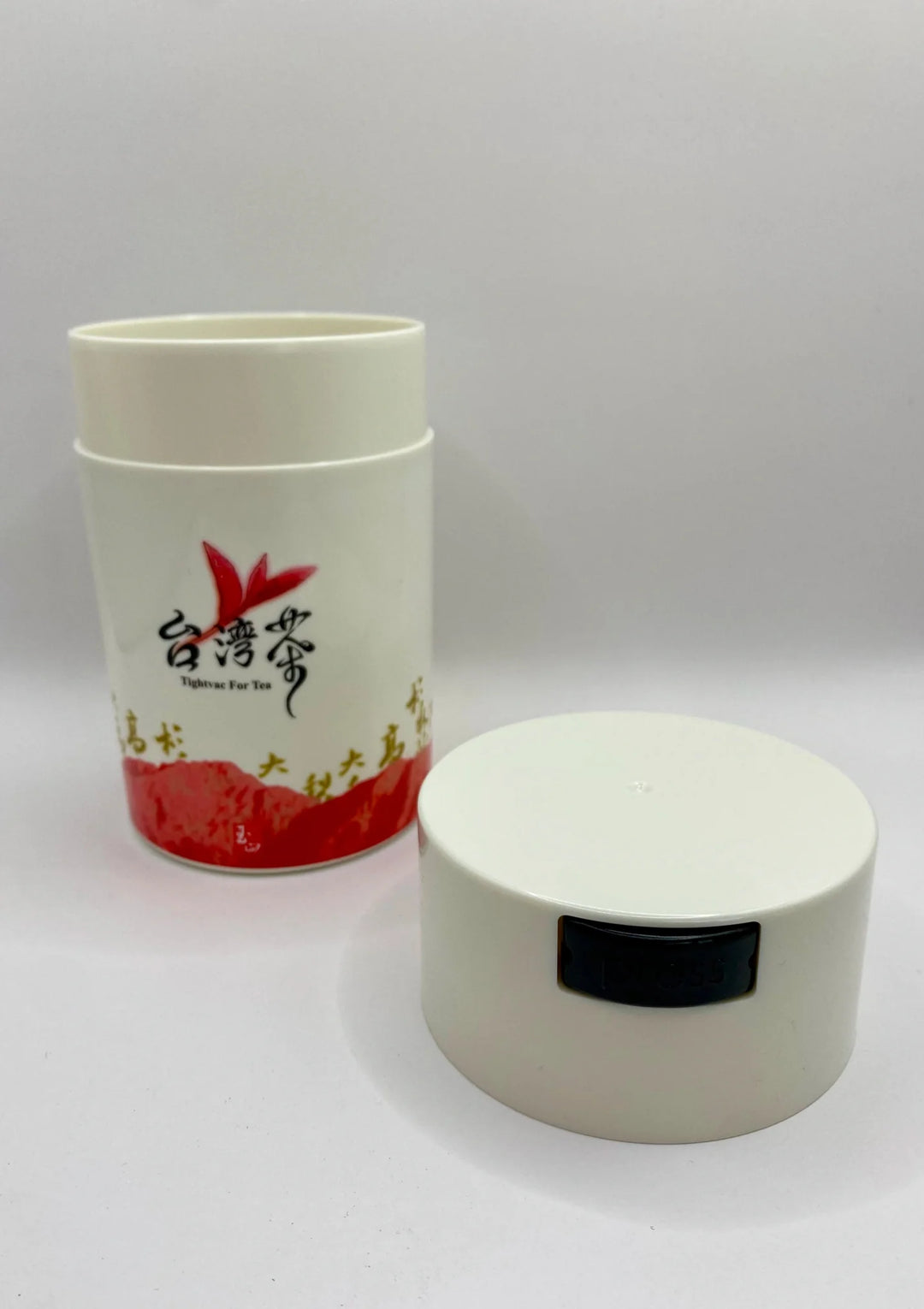 TeaVac Airtight Container for Tea / 0,57L / 150g / Solid / Red Tea - TightVac Europe - The eassiest storage solutions