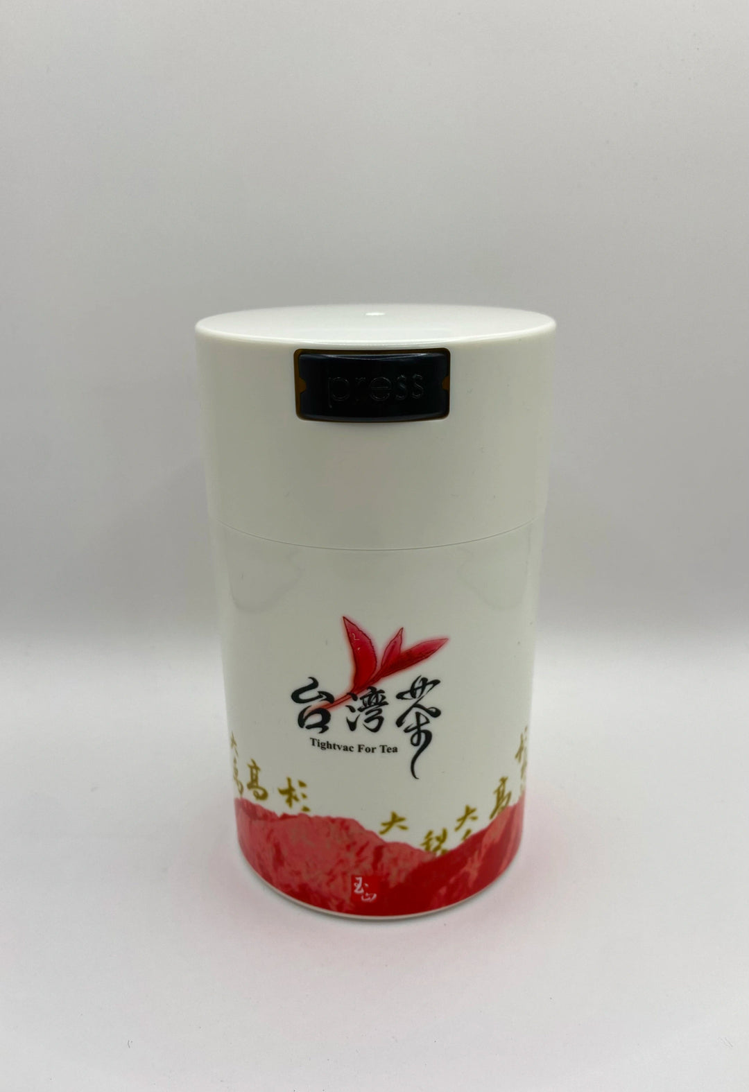 TeaVac Airtight Container for Tea / 0,57L / 150g / Solid / Red Tea - TightVac Europe - The eassiest storage solutions